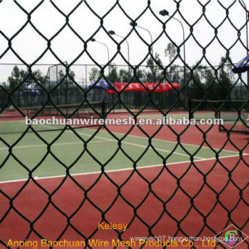 Hot-dipped galvanized weave chain link fence